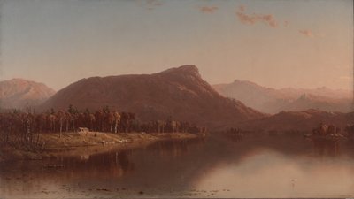 Ein Zuhause in der Wildnis, 1866 von Sanford Robinson Gifford