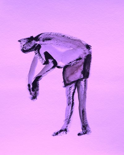 Nachdenkliche Biegende Form von Santhosh ch