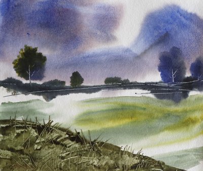 Stimmungsvolle Seespiegelungen von Santhosh ch