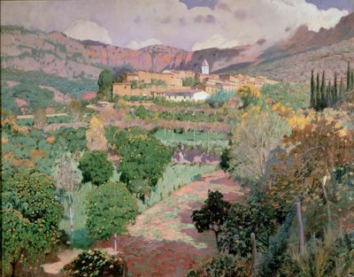 Soller, Mallorca von Santiago Rusinol i Prats