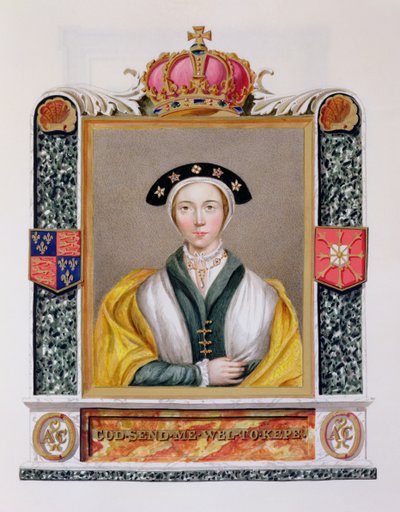 Porträt von Anne von Kleve (1515-57), 4. Königin von Heinrich VIII, aus 