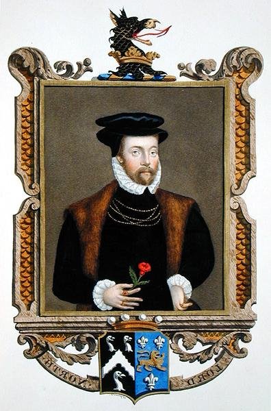 Porträt von Lord Roger North (1530-1600), 2. Baron North aus 
