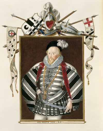 Porträt von Sir Henry Lee (1530-1610) aus 