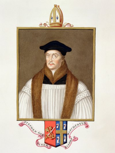 Porträt von Stephen Gardiner (ca. 1483-1555), Bischof von Winchester aus 