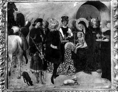 Die Anbetung der Könige von Sassetta (c.1392 1450)