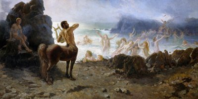 Zentaur Chiron versucht die Freiheit von Saverio Altamura