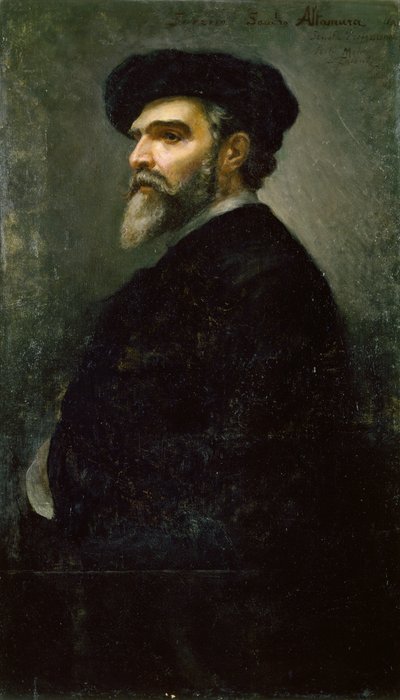 Selbstporträt von Saverio Altamura