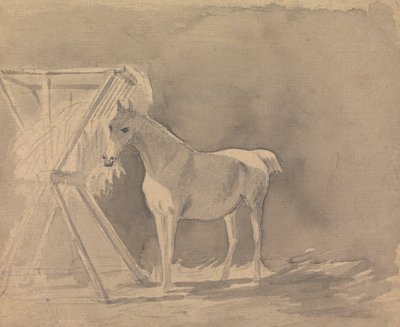 Ein Pferd beim Grasen von Sawrey Gilpin
