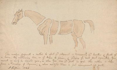 Teile des richtig proportionierten Pferdes von Sawrey Gilpin