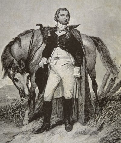 Porträt von Nathanael Greene von School American