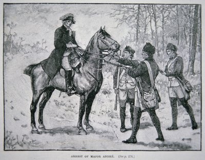 Die Gefangennahme von Major John Andre von School American