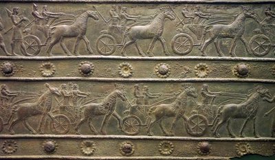 Balawat-Tore aus dem alten Assyrischen Reich von School Assyrian