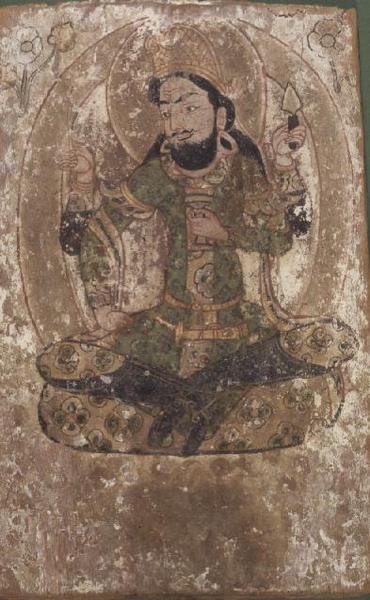 Roustem, der Gott der Seide, Chinesisch-Turkestan, 6.-7. Jahrhundert v. Chr. von School Chinese