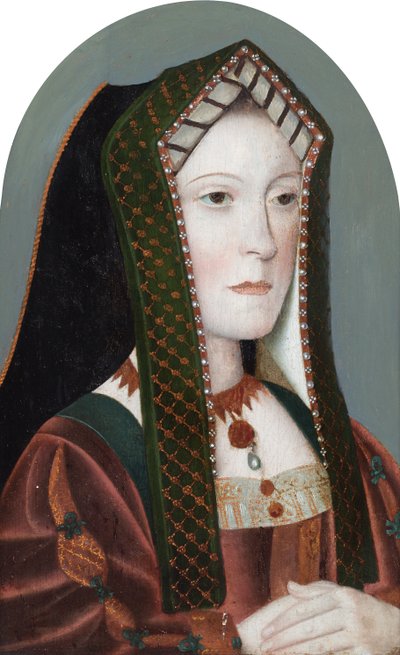 Porträt einer Dame, angeblich Lady Margaret Percy, Gräfin von Cumberland von School English