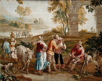 Landschaftsszene von School Flemish