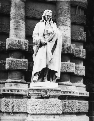 Statue von Giambattista Vico von School Italian