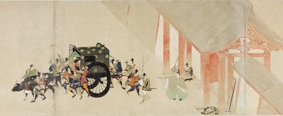 Illustrierte Erzählung der Heiji-Rebellion (1159-1160) (Kaiserlicher Besuch in Rokuhara) von School Japanese