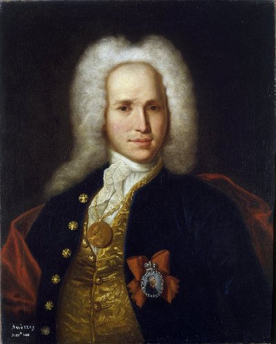 Porträt des Wissenschaftlers, Militäringenieurs und Erfinders Andrey Nartov von School Russian