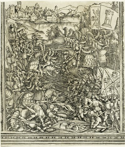 Der Krieg mit Venedig, aus Der Triumphbogen von Maximilian I. von School of Albrecht Dürer