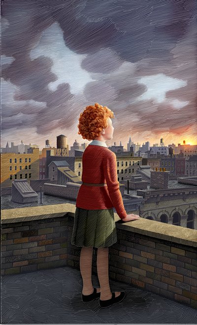 „Die Sonne wird morgen scheinen“ von Scott McKowen