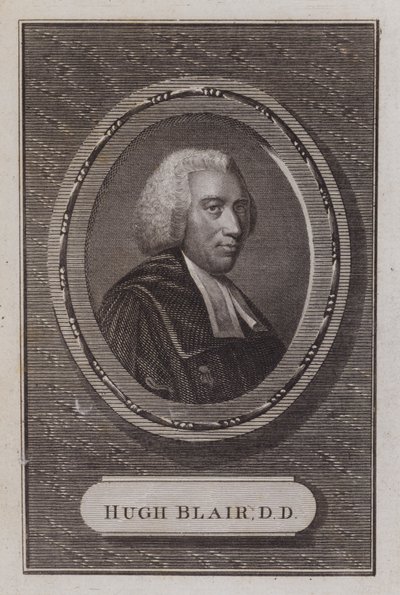 Hugh Blair, schottischer Geistlicher von Scottish School