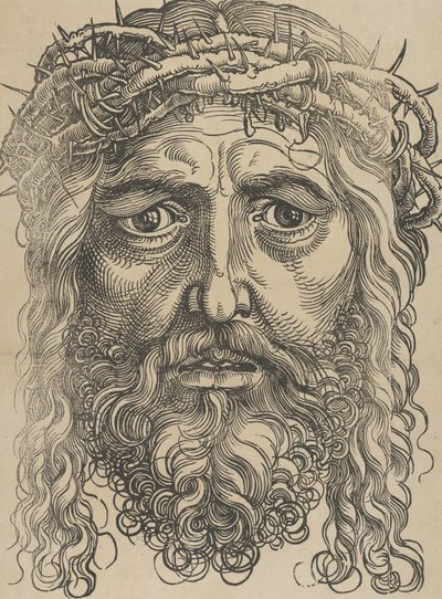 Das Haupt Christi mit Dornenkrone, ca. 1520 von Sebald Beham