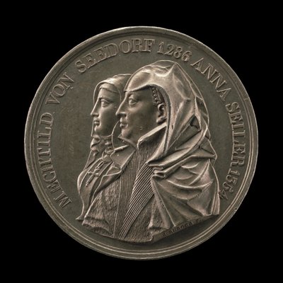 Mechtild von Seedorf und Anna Seiler [Vorderseite], 1818 von Sebastian Burger