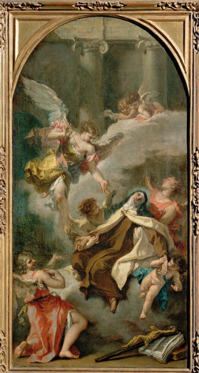 Die Ekstase der Heiligen Theresa von Avila von Sebastiano Ricci
