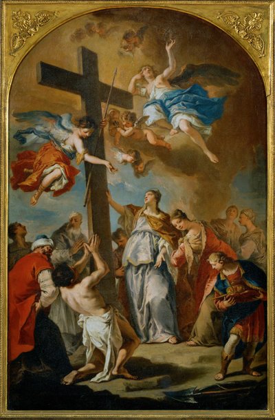 Die Auffindung des Heiligen Kreuzes von Sebastiano Ricci