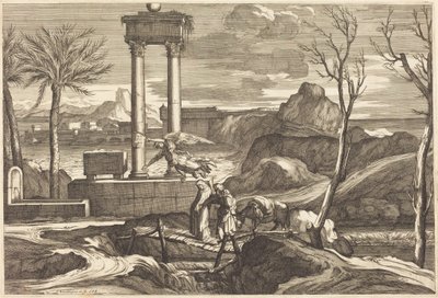 Die Flucht nach Ägypten von Sébastien Bourdon