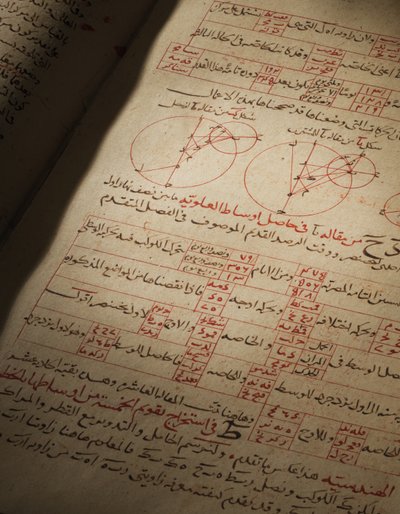 Ein Kompendium von Abhandlungen über Astronomie und Mathematik von Nasir Al-Din Muhammad bin Al-Hasan Al-Tusi von Seljuq Dynasty