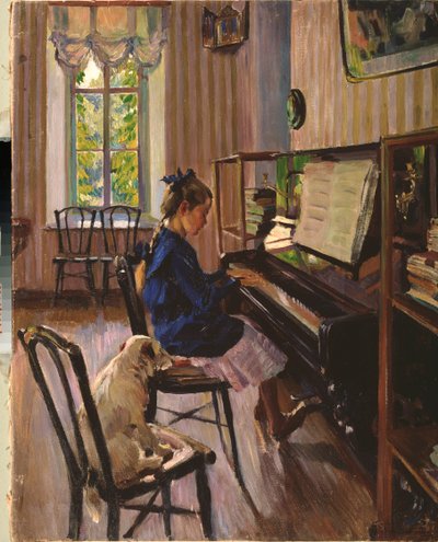 Am Klavier von Sergei Arsenevich Vinogradov
