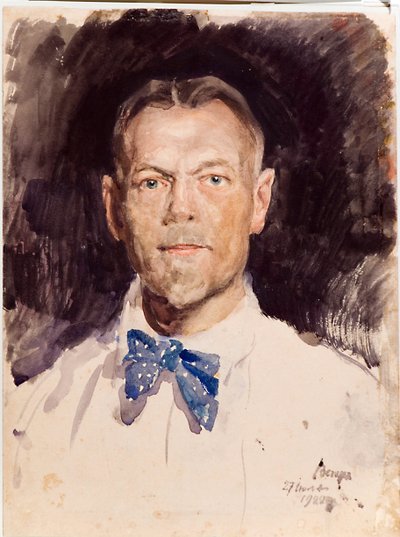 Selbstporträt von Sergei Arsenevich Vinogradov