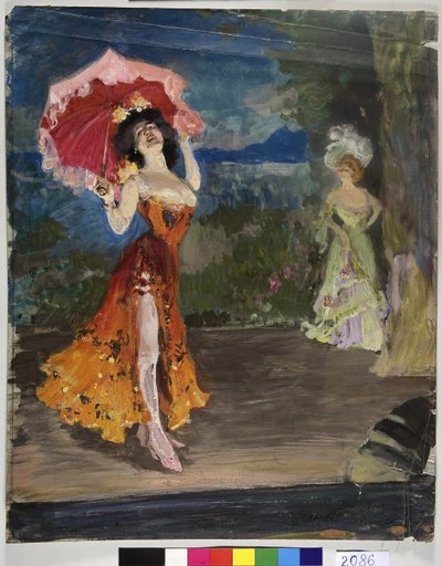 Tänzerin von Sergei Arsenevich Vinogradov