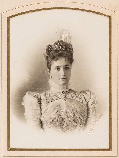 Elisabeth Fjodorowna von Russland (Elisabeth von Hessen-Darmstadt) (1864-1918) - Prinzessin von Hessen am Rhein, Großfürstin Elisabeth Fjodorowna von Russland von Sergei Lvovich Levitsky