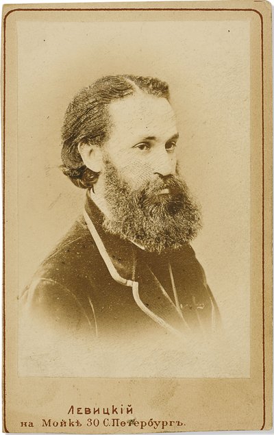 Porträt des Cellisten Karl Yulievich Davidov 1838-1889, ca. 1875 von Sergei Lvovich Levitsky