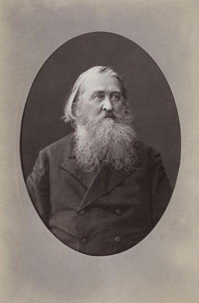 Porträt des Dichters Aleksey Nikolayevich Pleshcheyev 1825-1893, 1870 von Sergei Lvovich Levitsky