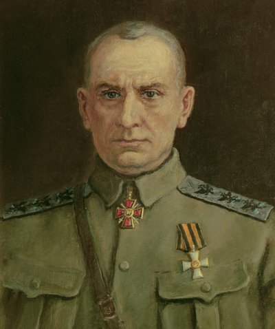 Oberster Herrscher und russischer Admiral A. Koltschak (1874-1920) von Sergei Varlenovich Pen