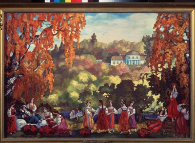 Spätsommer von Sergei Yurevich Sudeikin