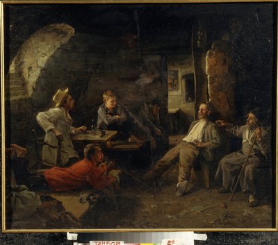 Das Nachtasyl von Sergey Ivanovich Krivolutsky