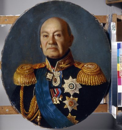 Porträt des Grafen Arseny Andreyevich Zakrevsky von Sergey Konstantinovich Zaryanko