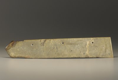 Großes messerförmiges Objekt des Typs kuei von Shang Dynasty Chinese School
