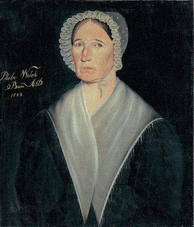 Porträt von Mrs. William W. Welch, ca. 1837 von Sheldon Peck