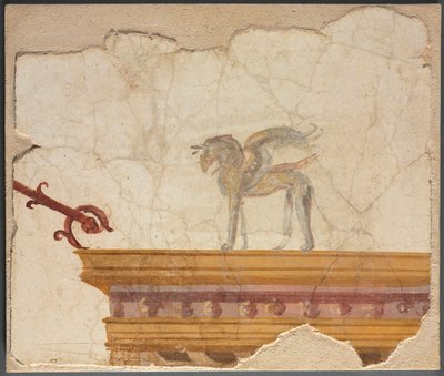 Greif auf dem Gebälk von Shibata Zeshin