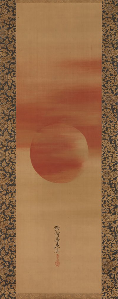 Aufgehende Sonne, zweite Hälfte des 19. Jahrhunderts von Shibata Zeshin