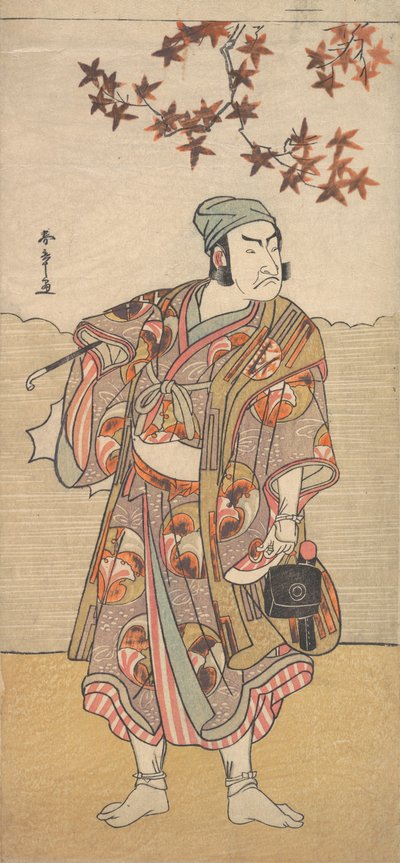 Der erste Nakamura Nakazo in der Rolle von Shimada no Hachizo, 1783 von Shunsho