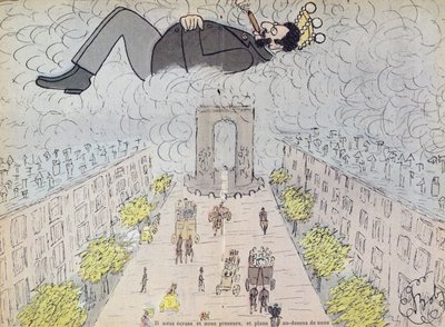 Antisemitische Karikatur aus 