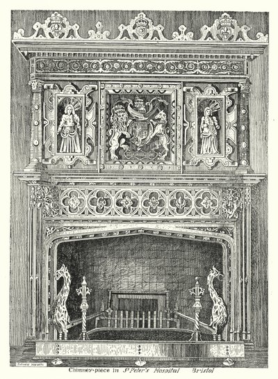 Kamin in St. Peter