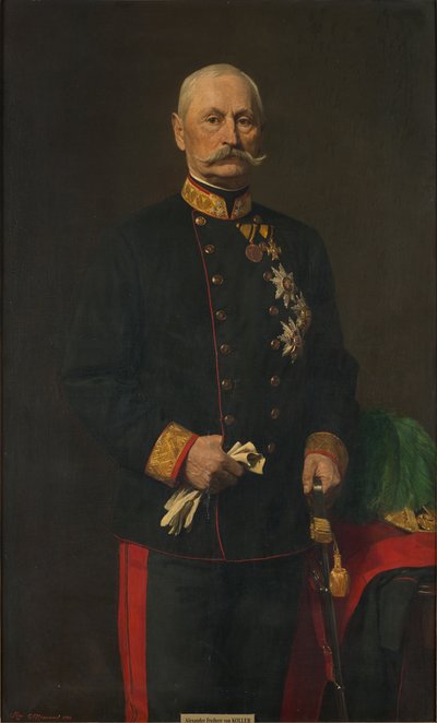 General der Kavallerie Alexander Freiherr von Koller von Siegmund L
