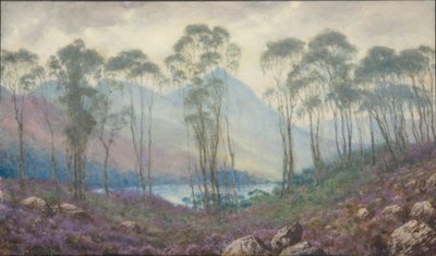 Eine schottische Landschaft von Sigismund Christian Hubert Goetze